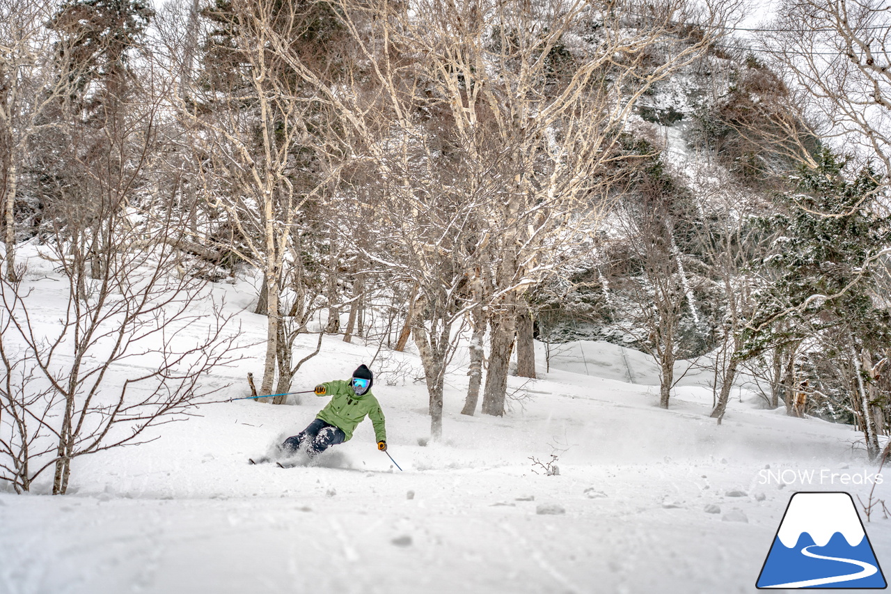 サッポロテイネ｜今シーズンは春セッション！プロスキーヤー・谷藤昌司さんと滑る１日。まさかのパウダー？！